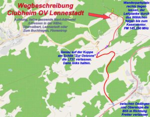 AREA17-Wegbeschreibung Kartenausschnitt