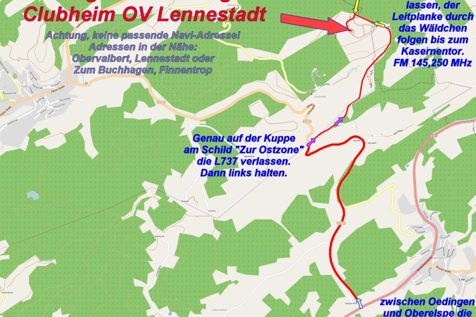 AREA17-Wegbeschreibung Kartenausschnitt