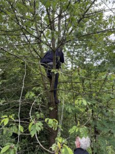 Antennenversuche durch DL6DA und DN9FC