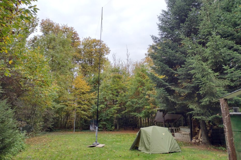 Das Contestgelände im Wald