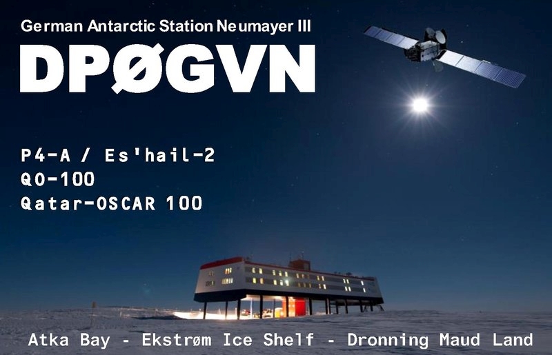 DP0GVN, Amateurfunk auf der Neumayer-Station III