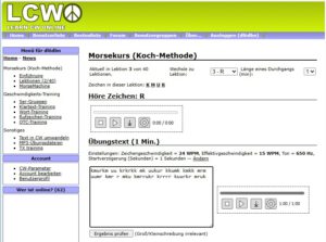 Learn CW online